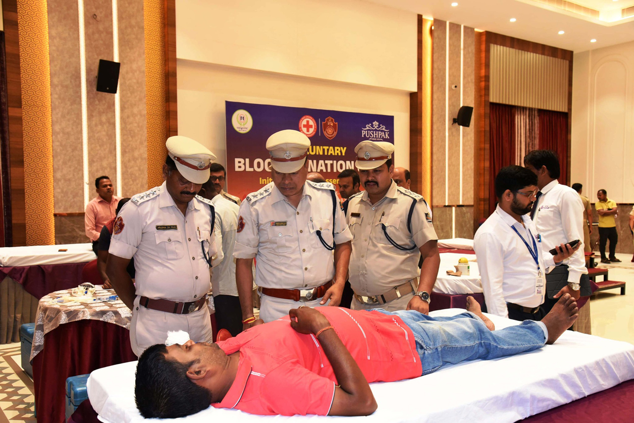 Indian Red Cross Society In Collaboration With Puspak Hotel
