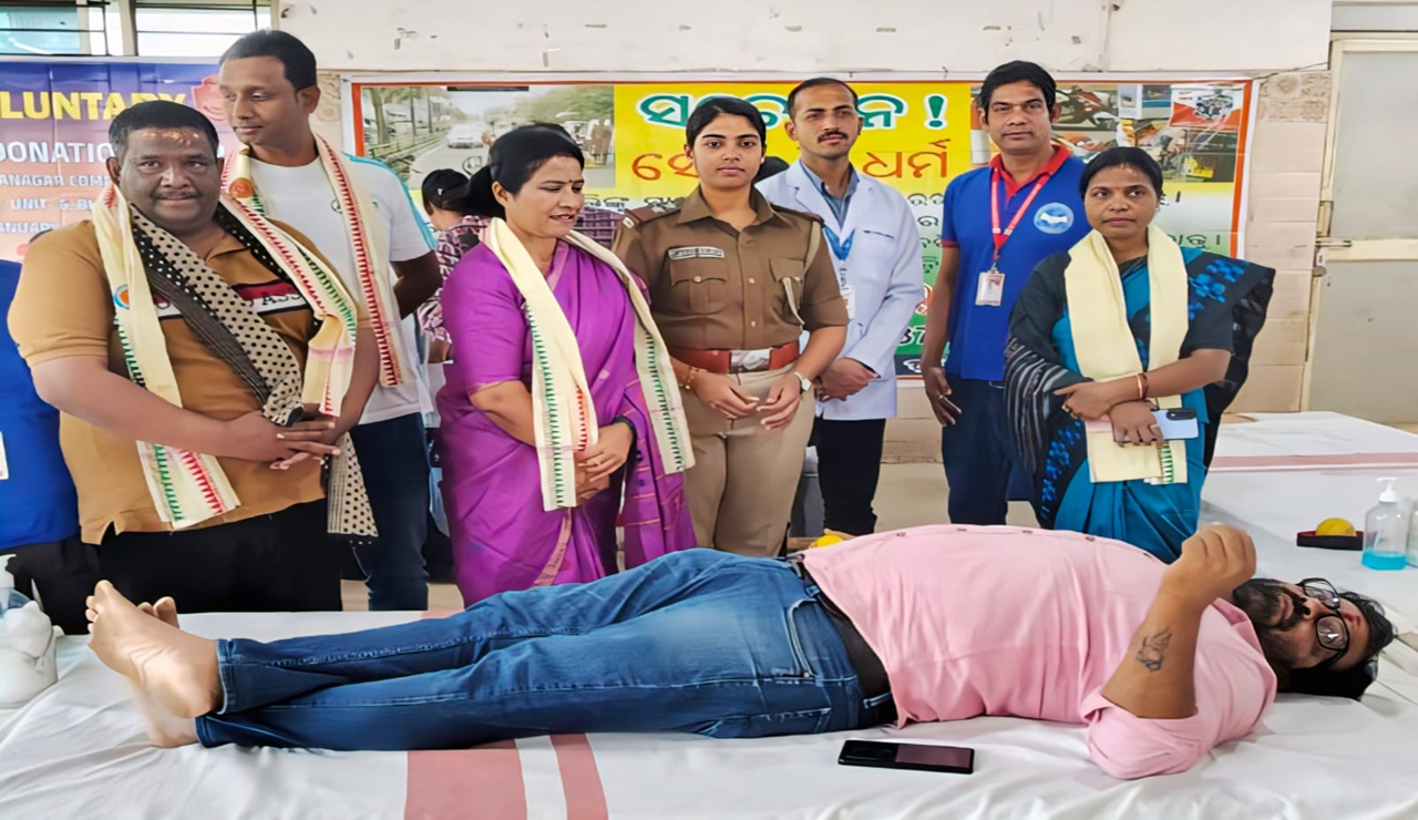 Voluntary Blood Donation Drive at Ganganagar